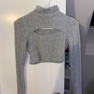 Cropped Turtle kneck